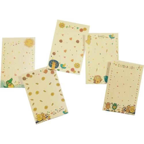 20 Pcs/lot Vintage Cartoon Kraft Paper Stickers DIY Scrapbooking Diary Deco Sticky Notes Memo Pad Deco Phone Stickers