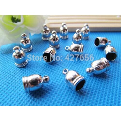 100pcs 7.65x12.08mm Cute Cabinet Antique Silver tone Tassel Top Cap Pendant/Hanging Charm/Finding,DIY Accessory Jewellry Making