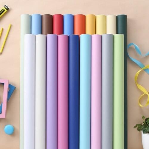 3 Meters Waterproof PVC Cabinet Wallpaper Self Adhesive Vinyl Wall Stickers Wardrobe Furniture Decorative Bathroom Sticker Films