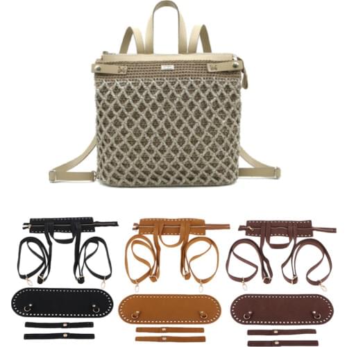 3x/Set Womens Leather Handbag Parts DIY Knitting Bag Handbag Making Accessories