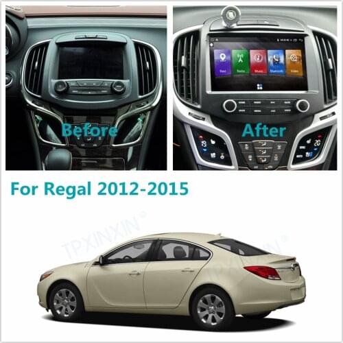 10.0 For Buick Regal 2012 - 2015 Android Car Stereo Car Radio with Screen Tesla Radio Player Car GPS Navigation Head Unit