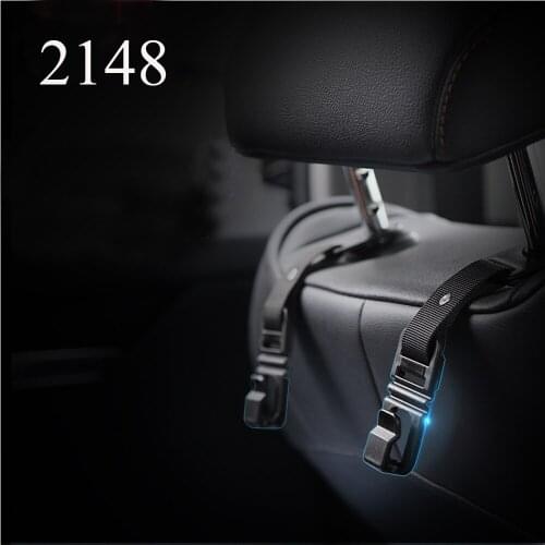 Car Seat Back Hook 2pcs Universal Auto Car Vehicle Seat Grocery Bag Hanger Hook Holder