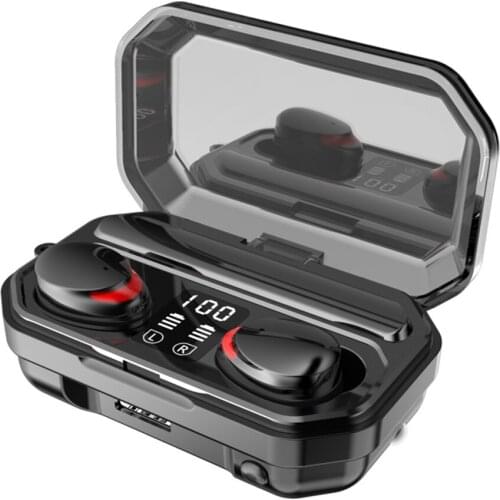 Bluetooth earbuds TWS headset LED Display touch control with mic headphones sport Earphone hi fi Stereo subwoofer Free shipping