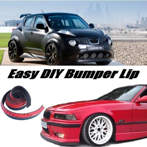 Bumper Lip Deflector Lips For Nissan Juke For Infiniti ESQ F15 Front Spoiler Skirt For Tuning / Body Kit / Strip