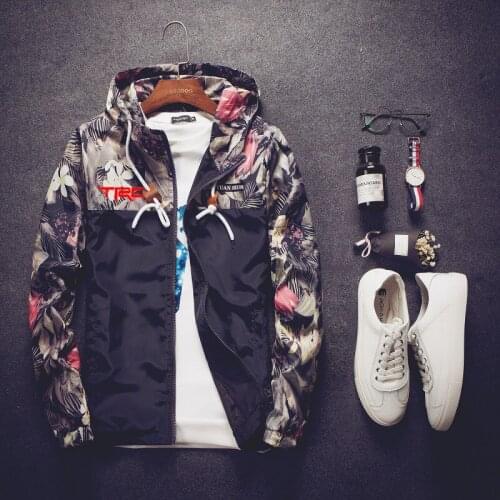 Spring Autumn Toyota Motorsport TRD Mens Zipper Windbreaker Casual Harajuku Camou Slim Sports Splicing Hoodies Clothing Coats