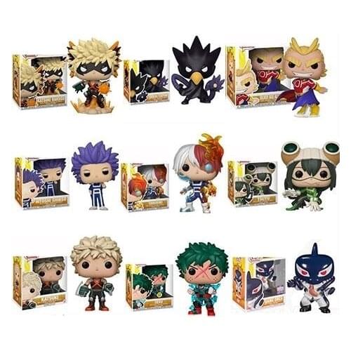 Funko My Hero Academia NEJIRE HADO 911# Deku & Katsuki & All Might & HITOSHI SHINSO Figures Collection Toys for Children Gift