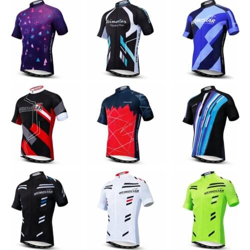 Men Pro Bike Team Cycling Jersey Shirt Top Summer Short Sleeve Bicycle Clothing Ropa Ciclsimo Quick Dry Mtb Maillot Bike Jerseys