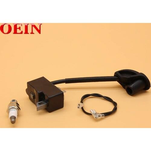 Ignition Coil Module Spark Plug Fit For STIHL FS87 FS90 FS100 FS130 HL95 HL100 HT100 HT101 KM90 KM130 Brushcutter Replace Parts