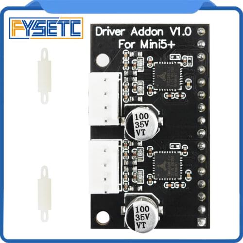 Clone Duet 3 Expansion Mini 2+ 2 TMC2209 Stepper For Duet 3 Mini 5+ 3d Printer Control Board DuetWifi Advanced 32bit Mainrboard