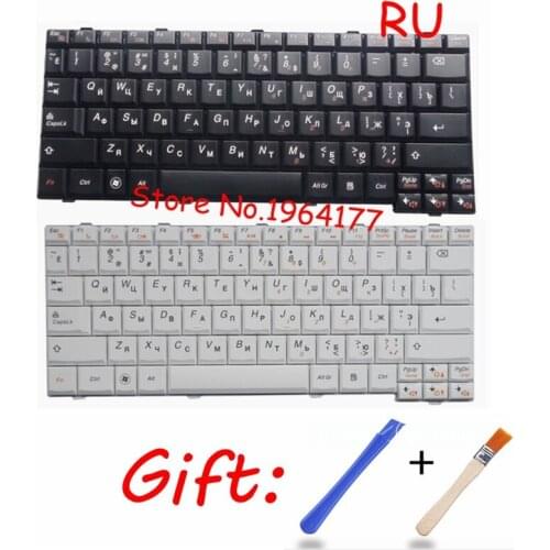 Russian laptop Keyboard for LENOVO S12 N7S K26 K23 N7W RU layout notebook replace keyboard black or white color