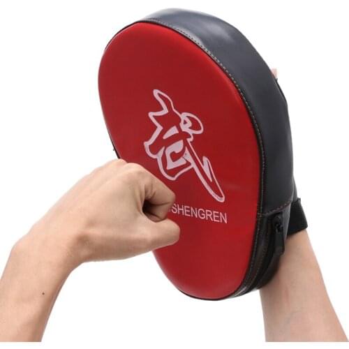Boxing Mitt Training Focus Target Punches Pad Glove MMA Karate Combat Thai Kick Hot