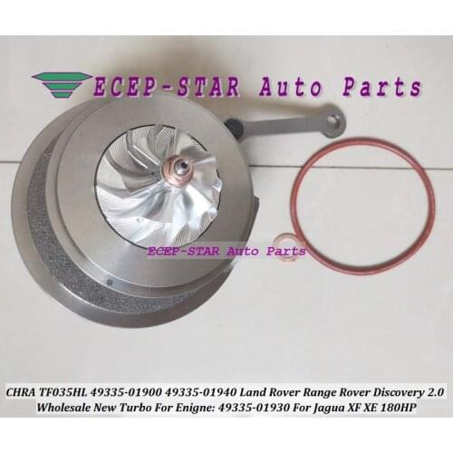 Turbo Cartridge CHRA TF035HL 49335-01900 49335-01910 49335-01940 For Jaguar XF XE For Land Rover Range Rover Discovery 2.0L 06