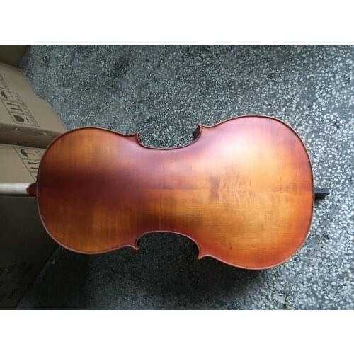 High quality handmade cello stringed instrument portable cello 4/4 solid wood matte violoncello professional playing instrument