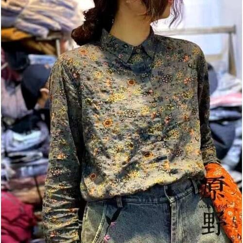 Блузки с принтом Youzhiqingnian China At AliExpress