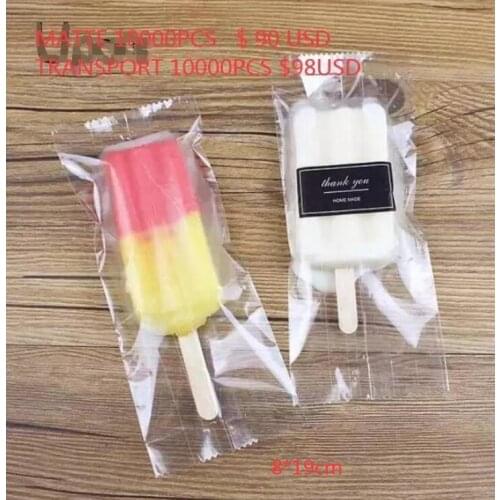 Ice cream Bags 8x19 cm Transport bags 10000 pcs ;Matte bags 10000 pcs