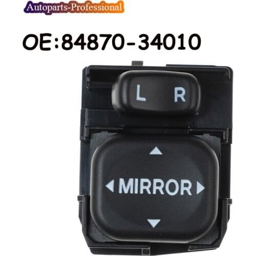 84870-34010 8487034010 For Toyota Scion Rav4 Vios Camry Rear View Power Mirror Switch Folding Power Mirror Switch 84872-52030