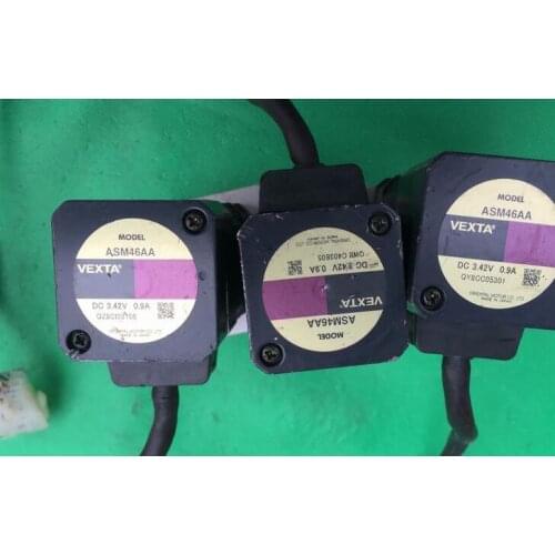 ASM46AA stepper motor , used one, 85% appearance new , good working , free shipping