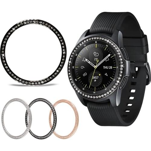 Smart Watch Case For Samsung Galaxy Watch 42mm 46mm Luxury Steel Ring Edge Cover For Galaxy Gear S3 Protector Accessories