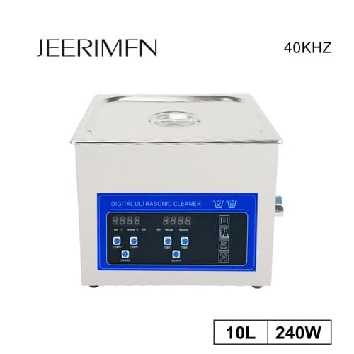 10L Digital Ultrasonic Cleaner 240W Automatic Engine Ultrasound Washing Machine Hardware Remove Oil Rust Car Parts Cleaning Tank