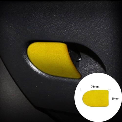 For BMW MINI F55 F56 F57 Alcantara Suede Car Storage Box Panel Strip Cover Car Trim Stickers Internal Accessories Car-styling
