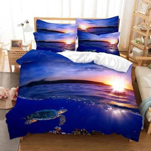 Bedding set duvet cover set 3d bedding digital printing bed linen queen size bedding set fashion design
