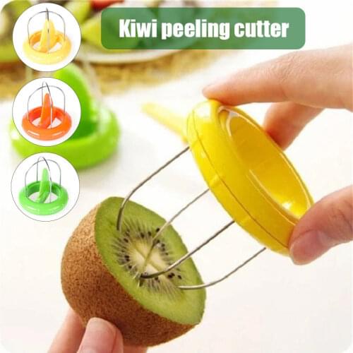Kitchen Peeler Fruit Kiwi Cutter Device Kitchen Fruit Cutter Kiwi Fruit Peel Cutter Fruit Corer WXV Sale