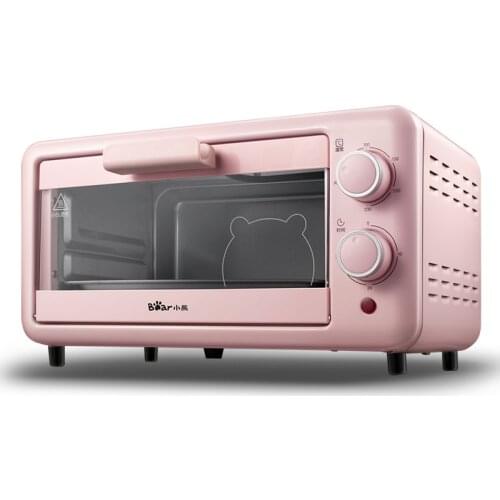 Little Bear Household Mini electric Oven 11 liter pink electric oven Toaster DKX-D11B kitchen appliances electric