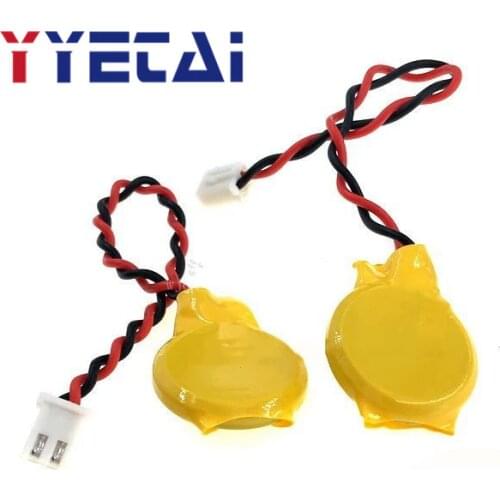 IBM Yongyetai CR2032 with Line 1.25 Plug 3V Button Battery Notebook Motherboard BIOS CMOS DD