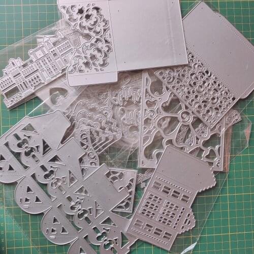 Random New Metal Cutting Dies Scrapbook Decoration Template Embossing DIY Paper Card Craft