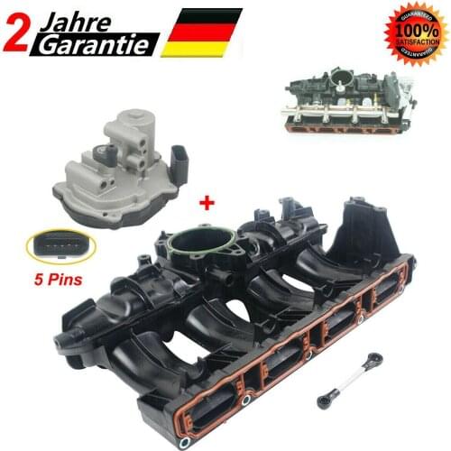 AP01 Intake Manifold & Flap Motor For Audi VW Jetta Seat Skoda 2.0 TFSI 06F133201P