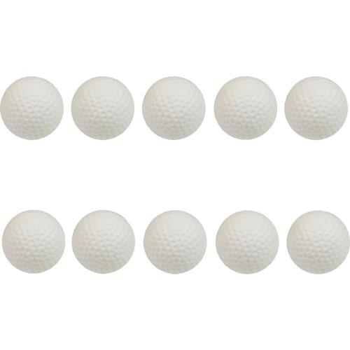 10Pcs Training Golf Ball Beginner Practice Light-weight Golf Practice Ball