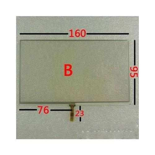 New 7 inch 160*95 touch screen navigation E route x10-hd X20 external screen handwritten screen 160mm*95mm