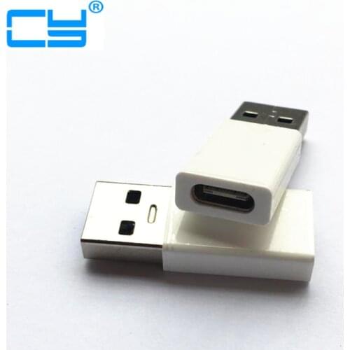 Wholesale Laptop USB 3.0 Male to USB 3.1 Type C Female Data Converter Desktop usb-c Type-C to USB-C Female Port OTG Adapter