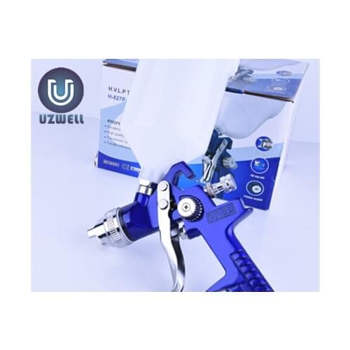 UZWELL H827 600ML Environmental Paint Spray Gun HVLP Spray Gun Air Spray Paint Guns For Car Auto Repair