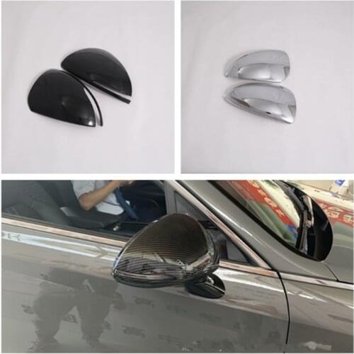 Fit For Hyundai Sonata 2020 Car Rearview Mirror frame Trim Cover ABS Car-Styling Sticker