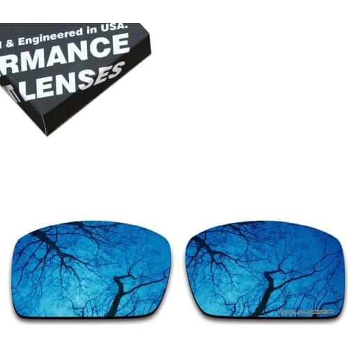 ToughAsNails Resist Seawater Corrosion Polarized Replacement Lenses for Oakley Oil Drum Sunglasses Midnight Blue (Lens Only)