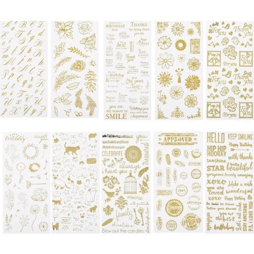 2Pcs/Pack Transparent Decor Stickers Resin Fillings UV Epoxy Resin Filler for DIY Silicone Molds Crafts Phone Case Accessories