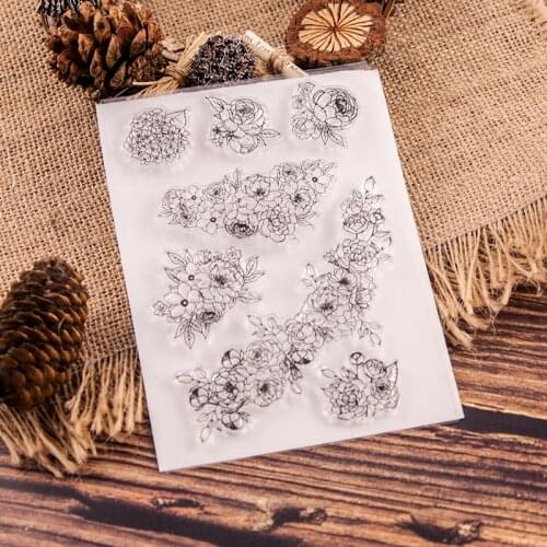 Background Clear Stamp Or stamp for DIY Scrapbooking/Card Making/Kids Fun Decoration Supplies A680