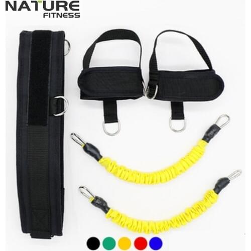 Leg Resistance Bands/Physical Ability Leg Coordination Trainer Bands for strength training Free Shipping