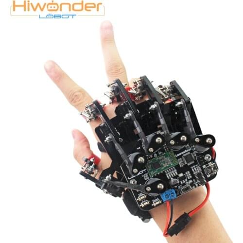 Open source somatosensory gloves Wearable mechanical gloves Exoskeleton sense control Robot control