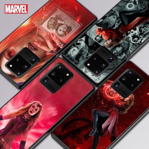 Wanda the Scarlet Witch Marvel For Samsung A01 11 21 21S 31 41 51 71 81 91 52 72 32 01 02 22 S10 20 5G Ultra Plus phone Case