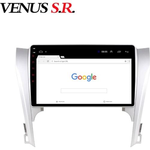 VenusSR Android 9.1 Car DVD Player GPS Navigation Multimedia For Toyota Camry 2012-2014 radio car stereo BT WIFI