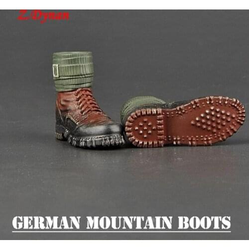 ZY1026 1/6 Male soldier Shoes Fashion man coffee hollow Mountain combat boots for 12'' TBLeague figure Bodys jiaou doll DIY toys