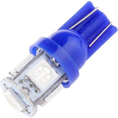 10Pcs T10 194 168 2825 5050 5SMD LED Super Bright Car Lights