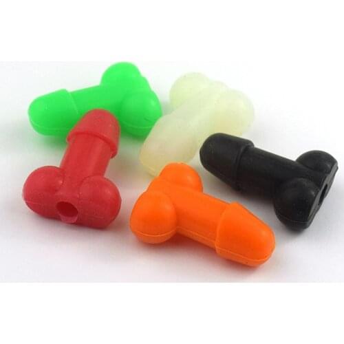 4pcs Durable Car Penis Shape Tire Valve Air Caps Universal Tire Stem Air Cap