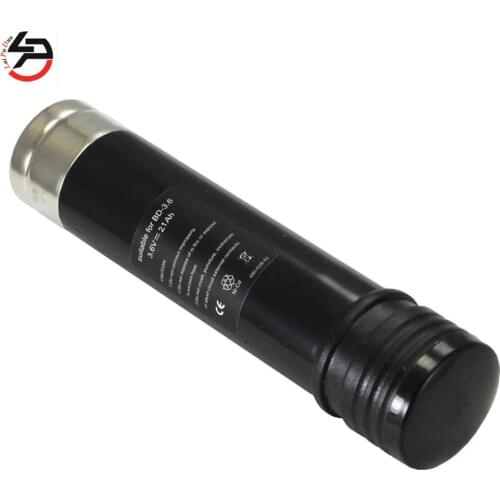 Laipuduo 2pcs 3.6V 2100Ah NI-MH Replacement Power Tool Battery for BLACK & DECKER VP143 VP110 VP100 V105, 151995-03,383900-03