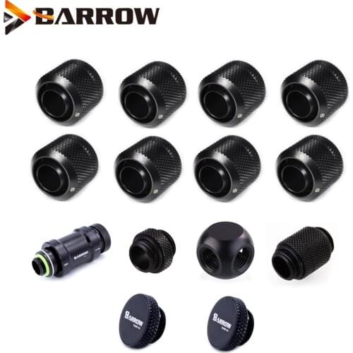 BARROW use for ID10/OD13mm / ID10/OD16mm Soft Pipes 3/8''ID + 5/8"OD Soft Tube G1/4'' Hose Fittings