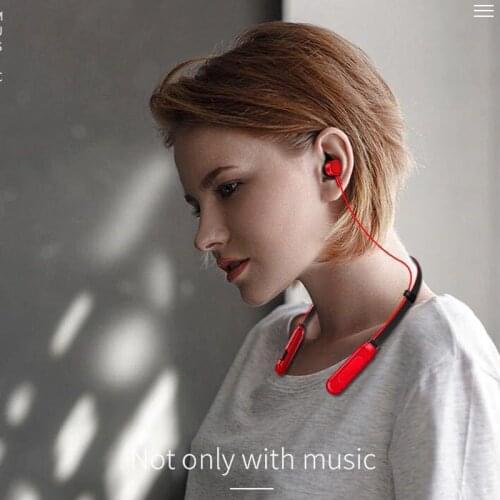 Neckband Bluetooth 4.1 Wireless Headset Waterproof Outdoor Sports Earplugs Stereo Sound Headphones For Android xiaomi IOS Phone