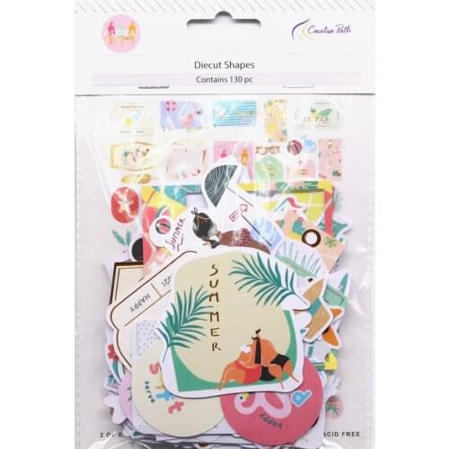 The Creative Path Paper Diecuts Ephemera Shapes Foil Design DIY Craft Scrapbooking Cardmaking Journal Embellishments Decoration