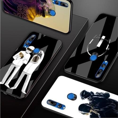 Daft Punk Special Tempered Glass Phone Case For Huawei honor 8X 9 10i 20i 20Lite 20Pro 30 Pro Cover Shell